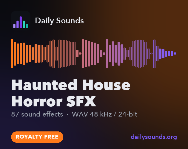 Haunted House Horror SFX cover