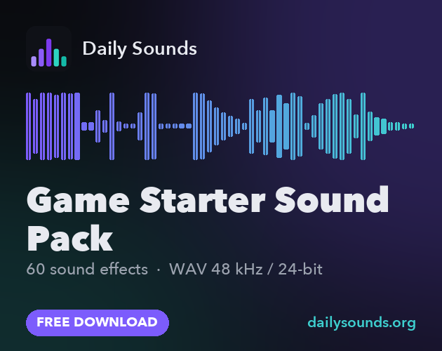 Game Starter Sound Pack cover